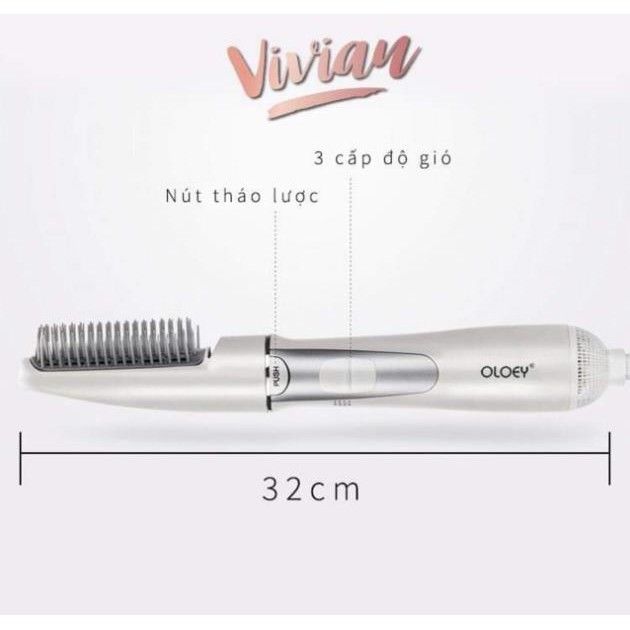  LƯỢC SẤY TÓC OLOEY ITCHARMS beauty GEF-3302 (TO2403) 