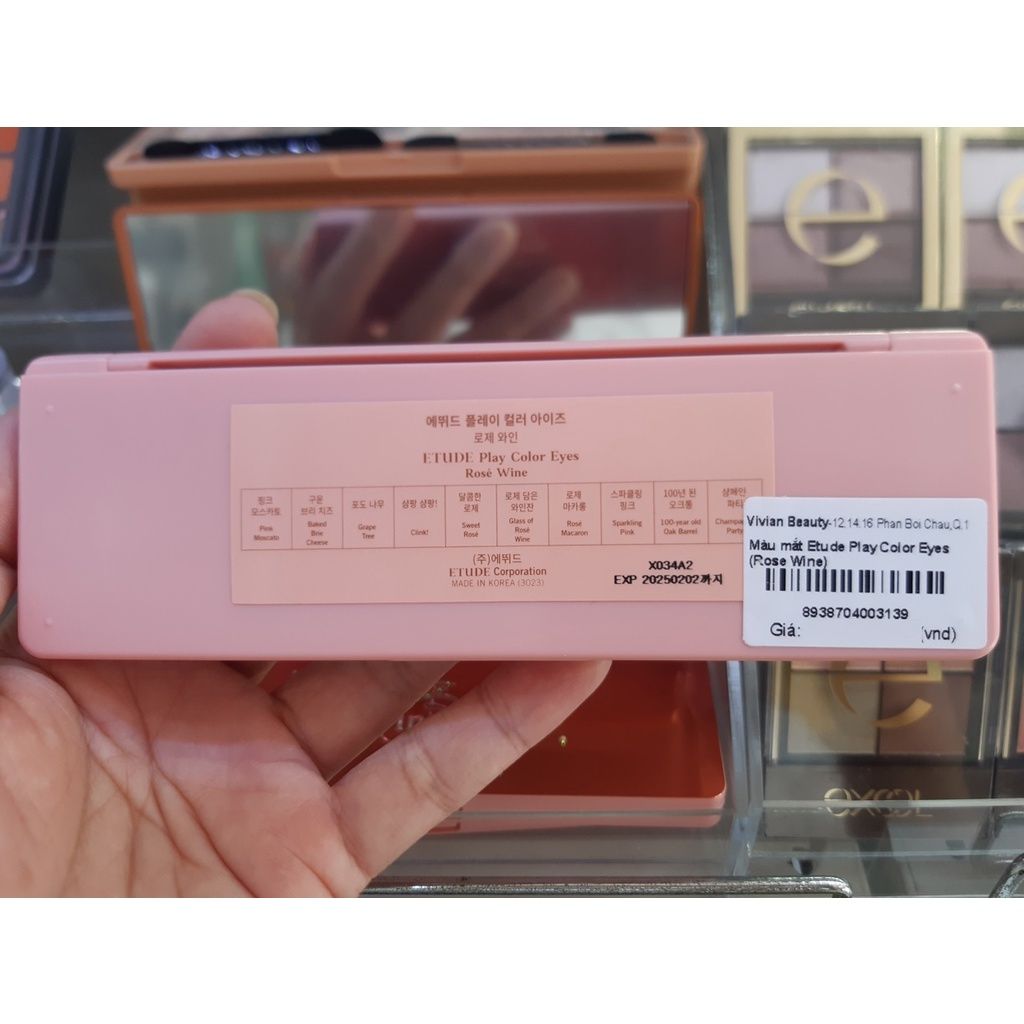 ETUDE MBTeye & Play Color Eyes Rosé Wine Etude House Play Color Eyes - Rose Wine | Masksheets