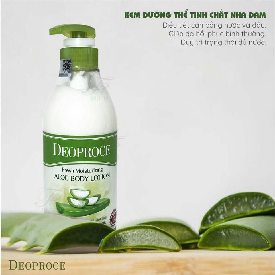  Kem dưỡng thể tinh chất nha đam Deoproce 500ml (MP7682) 