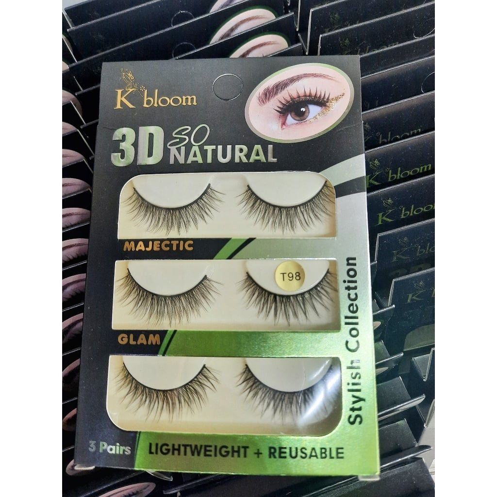  Mi giả 3D Kbloom 3 đôi 