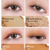  Màu mắt 12 ô Clio A.Black Glam Change Multi Palette #06 (MP8222) 