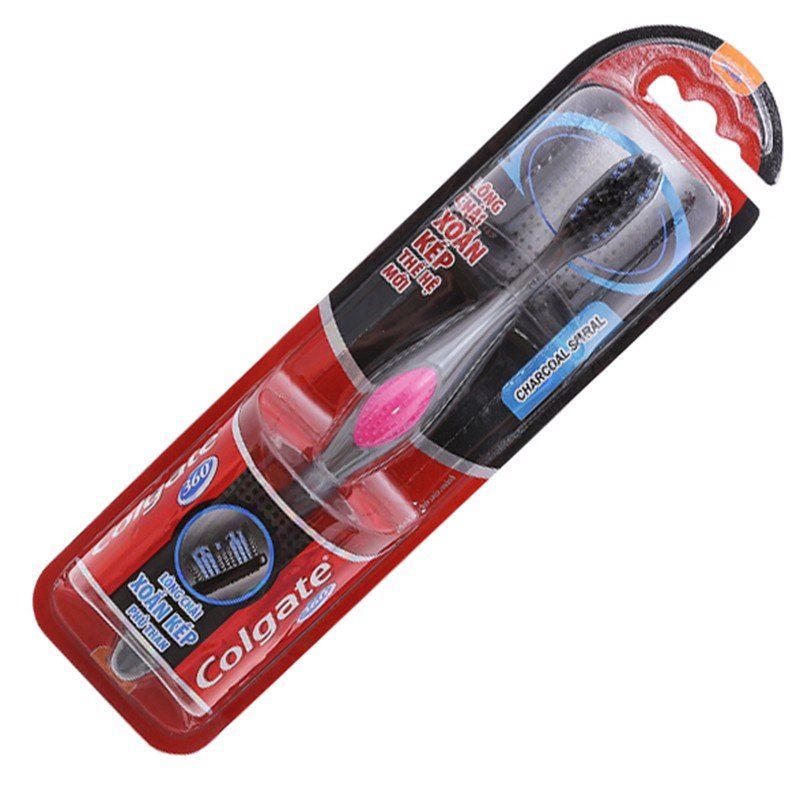  Bàn chải Colgate 360 Charcoal Spiral SHX (MP6072) 