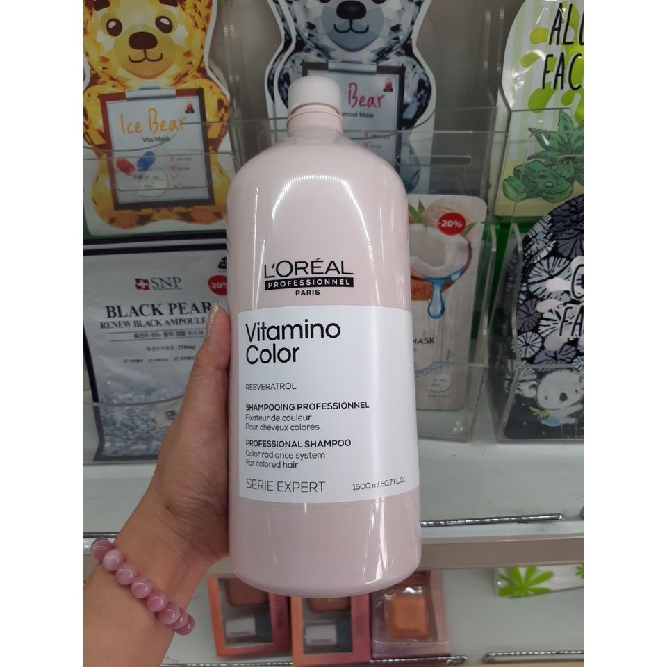  Gội Loreal hồng 1500ml (MP2363) 