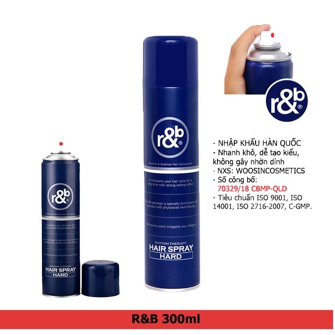  Keo xịt tóc liệu trình r&b 330ml (MP0631) 