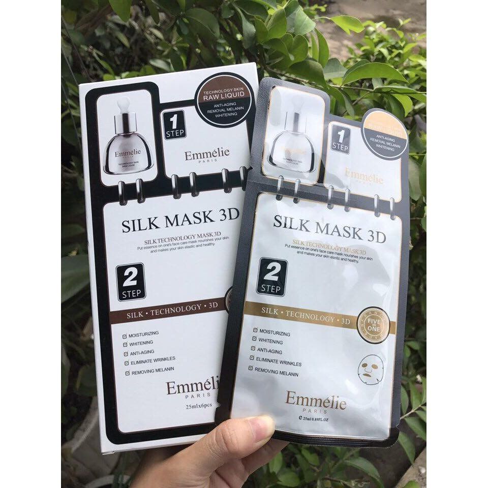  Mặt Nạ Lụa Tơ Tằm Em-Me-Li Silk Mask 3D (MP7672) 