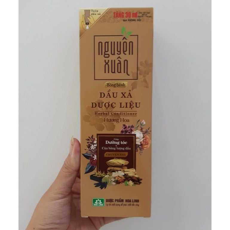  Dầu xả dược liệu Nguyên Xuân bồng bềnh - hương hoa 150ml (MP8215) 