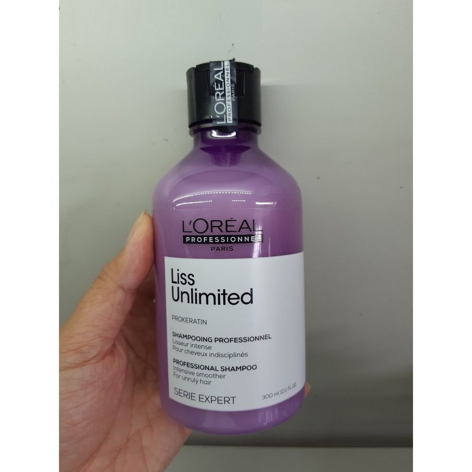  Dầu gội Loreal Liss Unlimited giảm sơ rối tóc 300ml (MP7832) 