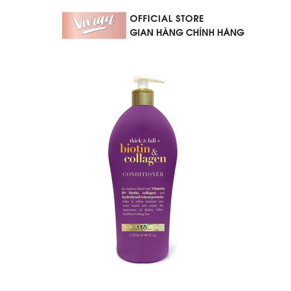  Dầu xả OGX Biotin & Collagen 1.18L (MP7804) 