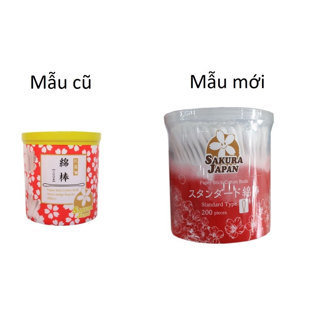  Tăm Bông Sakura TB01(200 que) - MP3447 