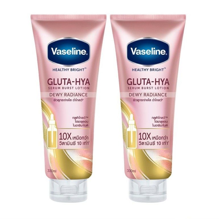  Dưỡng thể Vaseline 10X Gluta-Hya 330ml (MP7838 MP7839) 