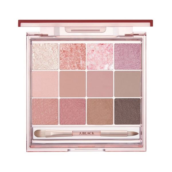 Màu mắt 12 ô Clio A.Black Glam Change Multi Palette #08