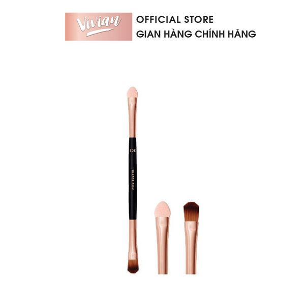 Cọ phấn mắt 2 đầu VACOSI - E2E