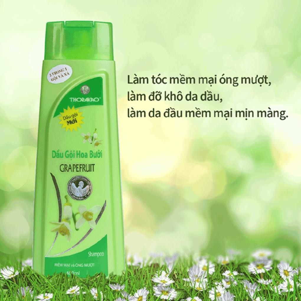  Dầu Gội Và Xả Hoa Bưởi Thorakao 400ml (MP4730) 