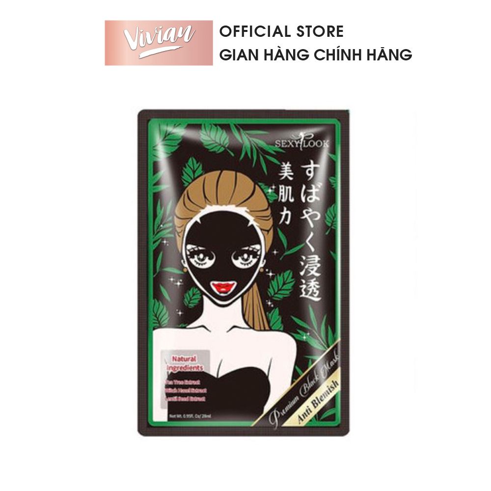  Mặt nạ tràm trà kiểm soát dầu & mụn Sexylook - MP8304 