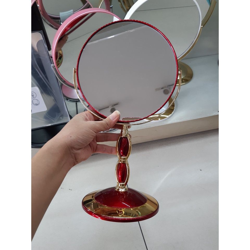  Gương soi 2 mặt tròn 8104-B7 (MP6673) 