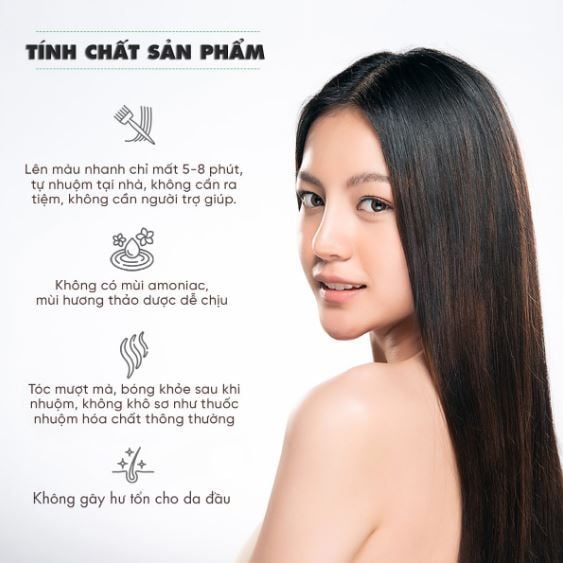  Gội nâu phủ bạc thảo dược Hamifa 25ml - MP8405 