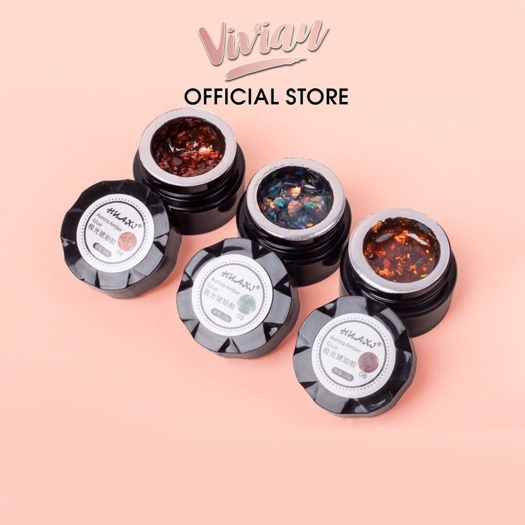  Set Gel Nhũ Hổ Phách Huaxi 6 Màu Siêu Hot (SO1683) 