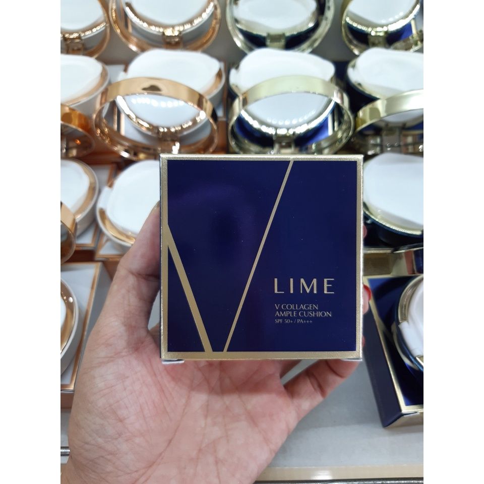  Phấn nước dưỡng ẩm LIME V Collagen Ample (MP7902 MP7903) 