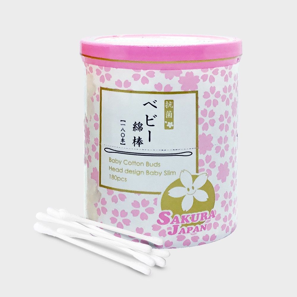  Tăm Bông Sakura TB02 (180 que) - MP3448 