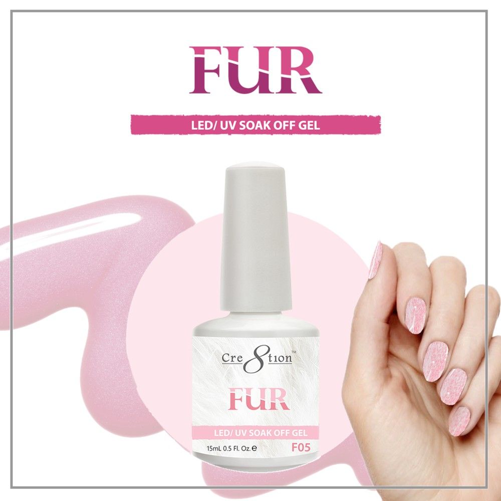  Gel CS Fur Cre8tion hàng Mỹ màu từ F01-F16 