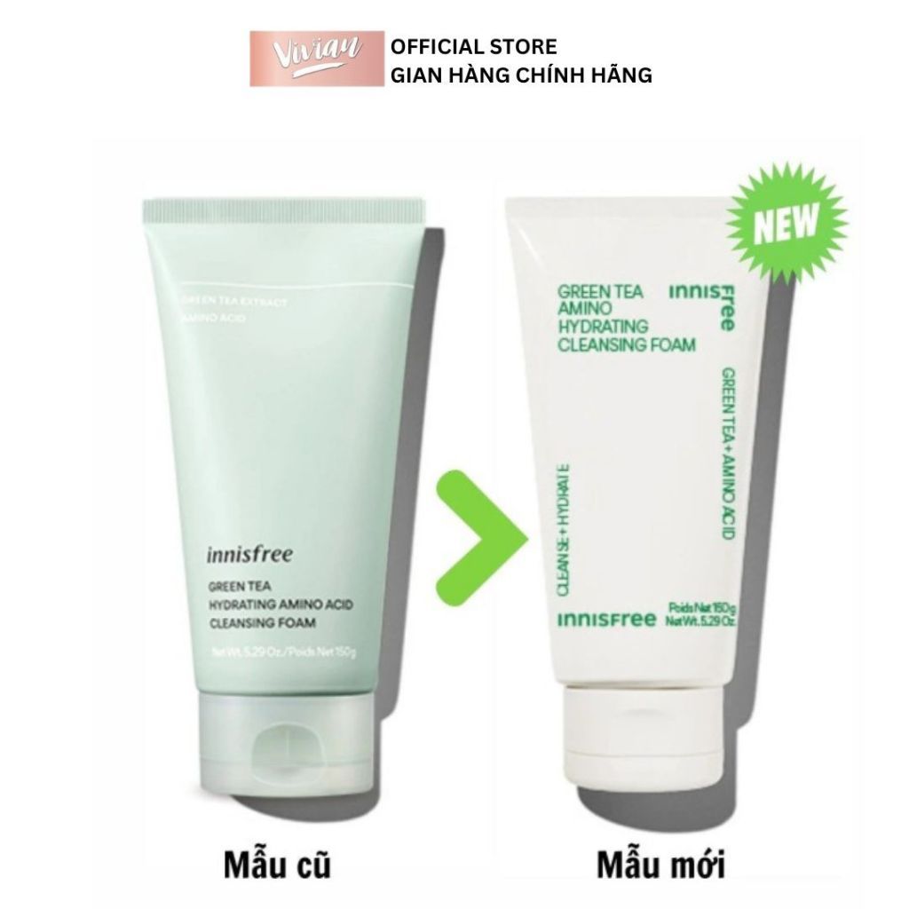  SRM dưỡng ẩm Innisfree Green Tea 150g (MP8705) 