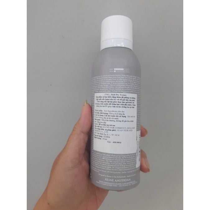  Gôm xịt tạo phồng và giữ nếp Keune 200ml (27412) - MP8194 