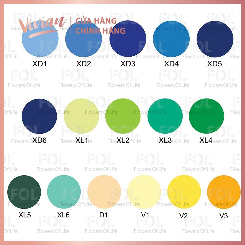  Cọ Nét Fol (Sơn vẽ nét Fol) SO1602 SO1624 