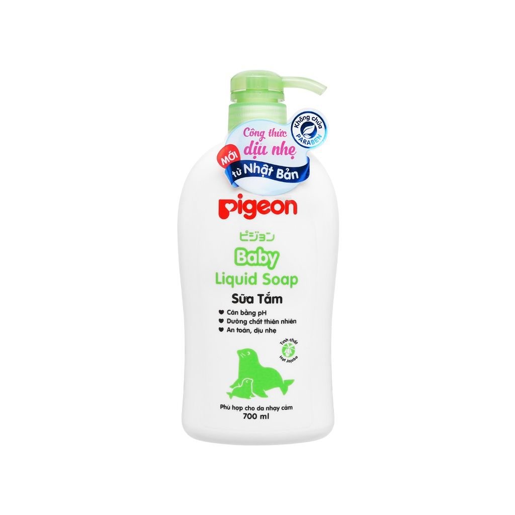  Sữa tắm Pigeon 700ml - Baby Liquid Soap (MP4605) 
