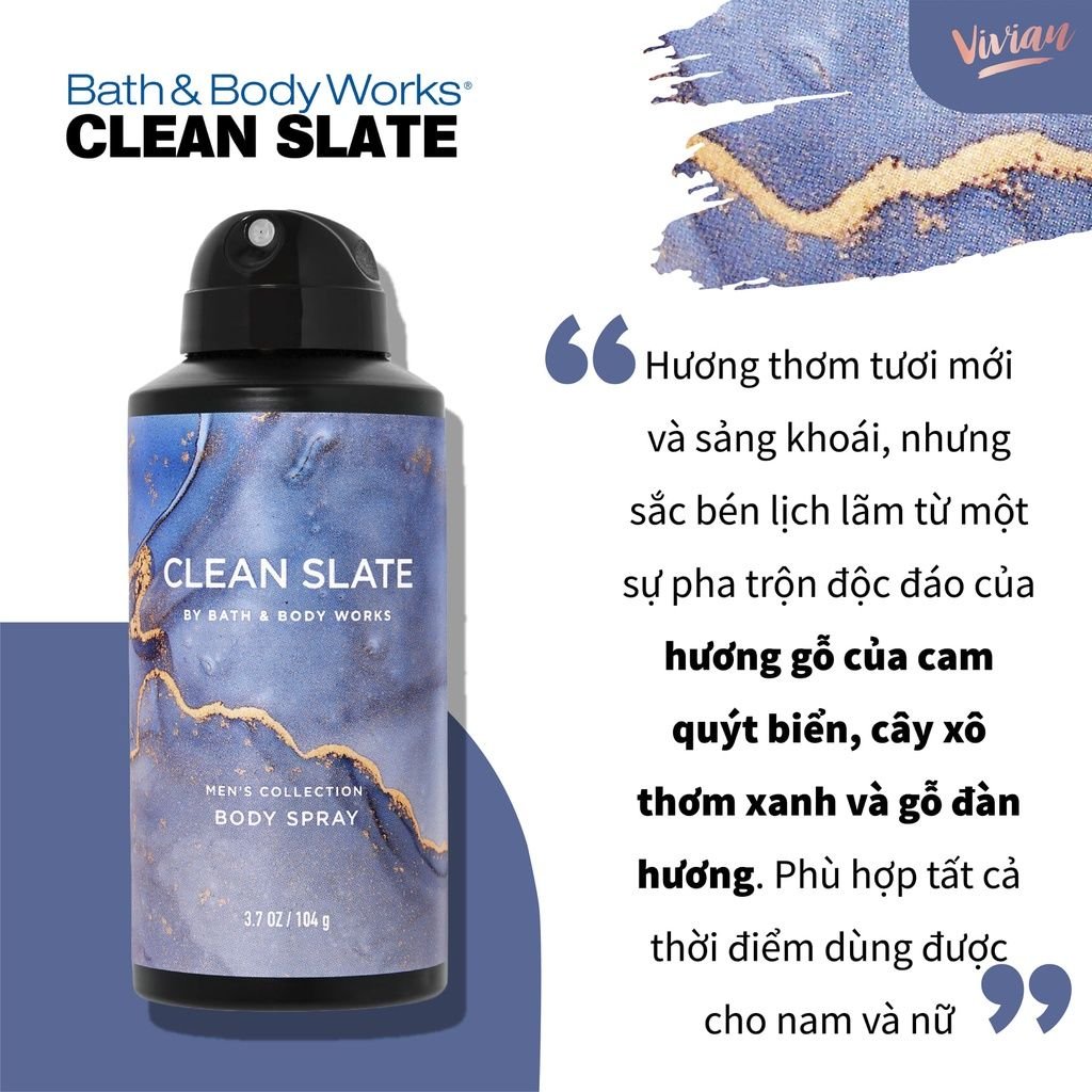  Xịt toàn thân Bath & Body Works 104g (MP7894) 