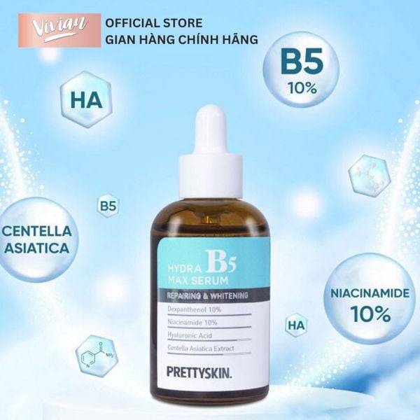  Serum phục hồi dưỡng trắng B5 PrettySkin 50ml (MP9164) 