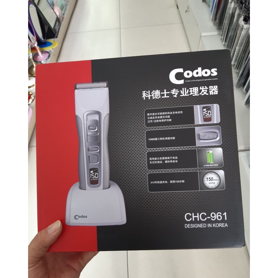  Tông đơ codos CHC 961 chính hãng (TO1851) 