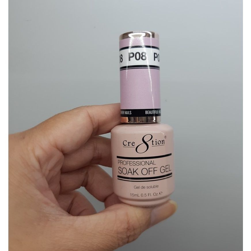  Sơn gel French Cre8tion Màu P21 - W04 (SO1730 - SO1741) 