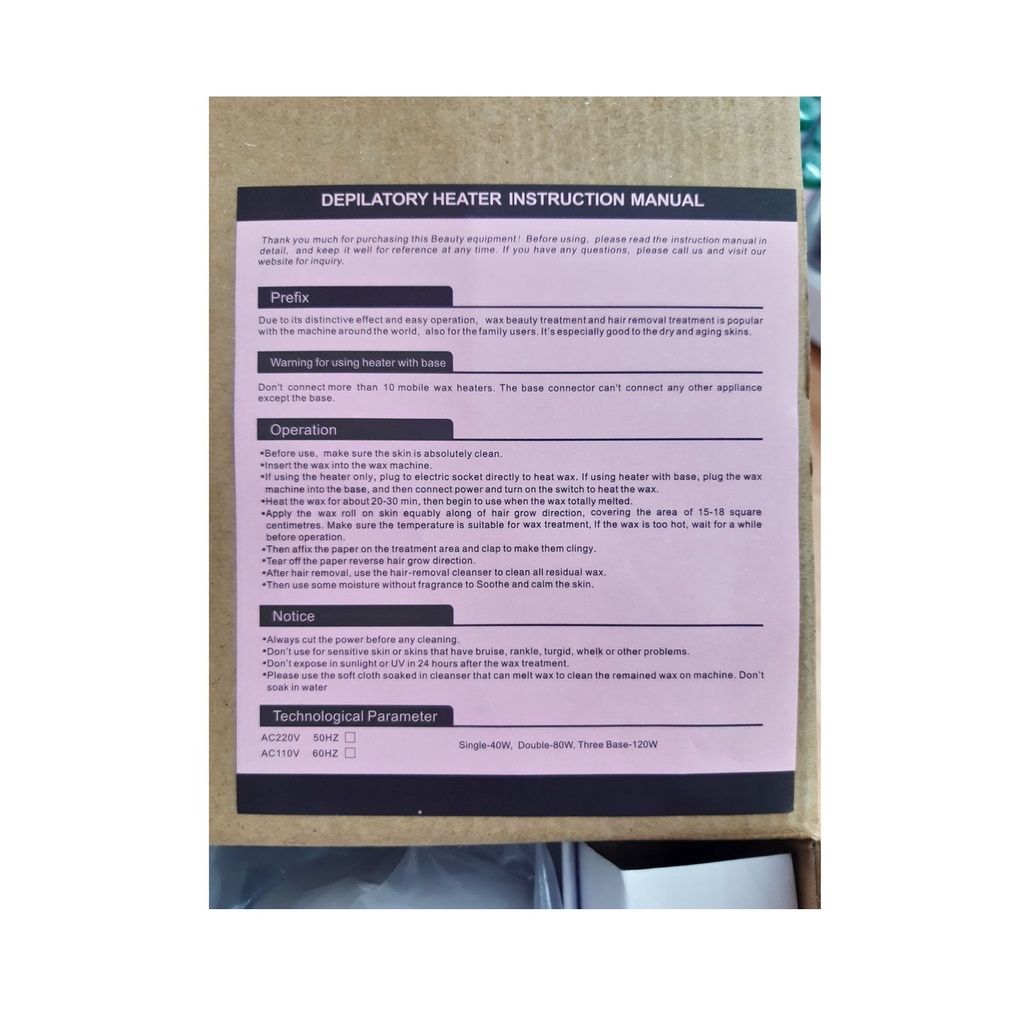  Máy wax lông 6 in 1 (TO0647) 