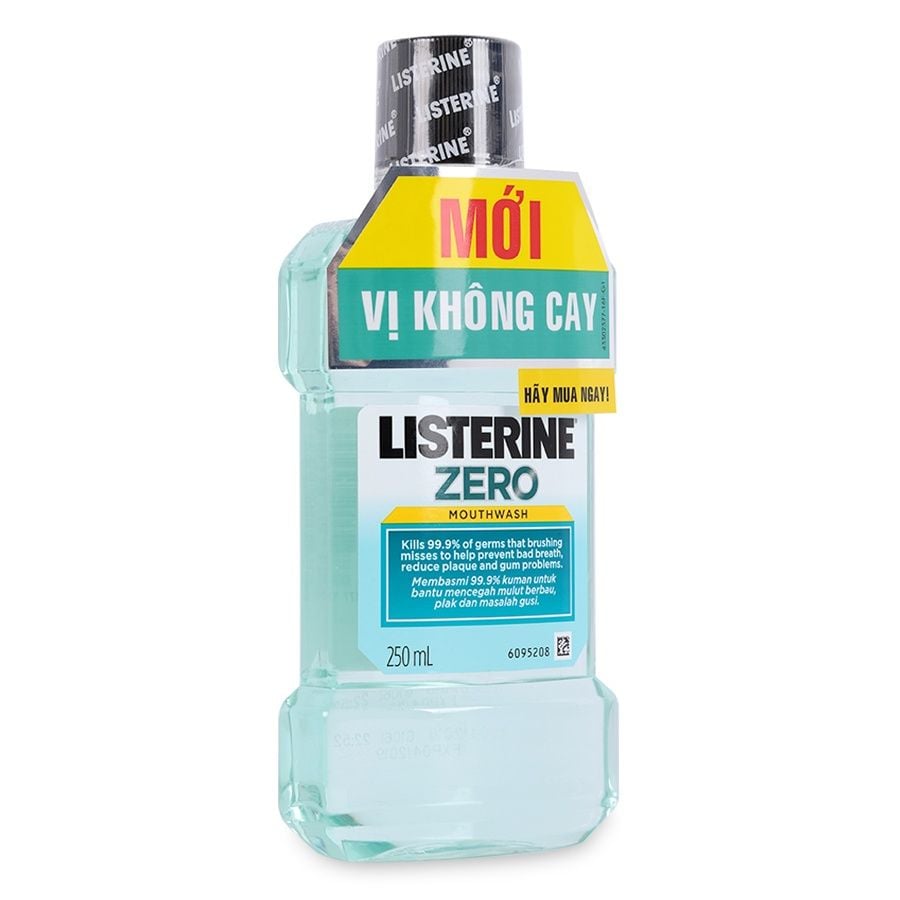  Nước súc miệng Listerine 250ml (không cay) (MP6927) 