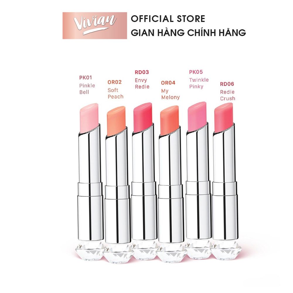  Son dưỡng có màu Vacosi Color Lip Balm (MP8760  MP8761  MP8762  MP8763  MP8764  MP8765) 