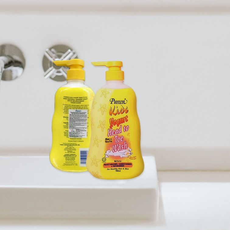  Tắm gội cho bé Pureen 750ml (MP8729  MP8732) 