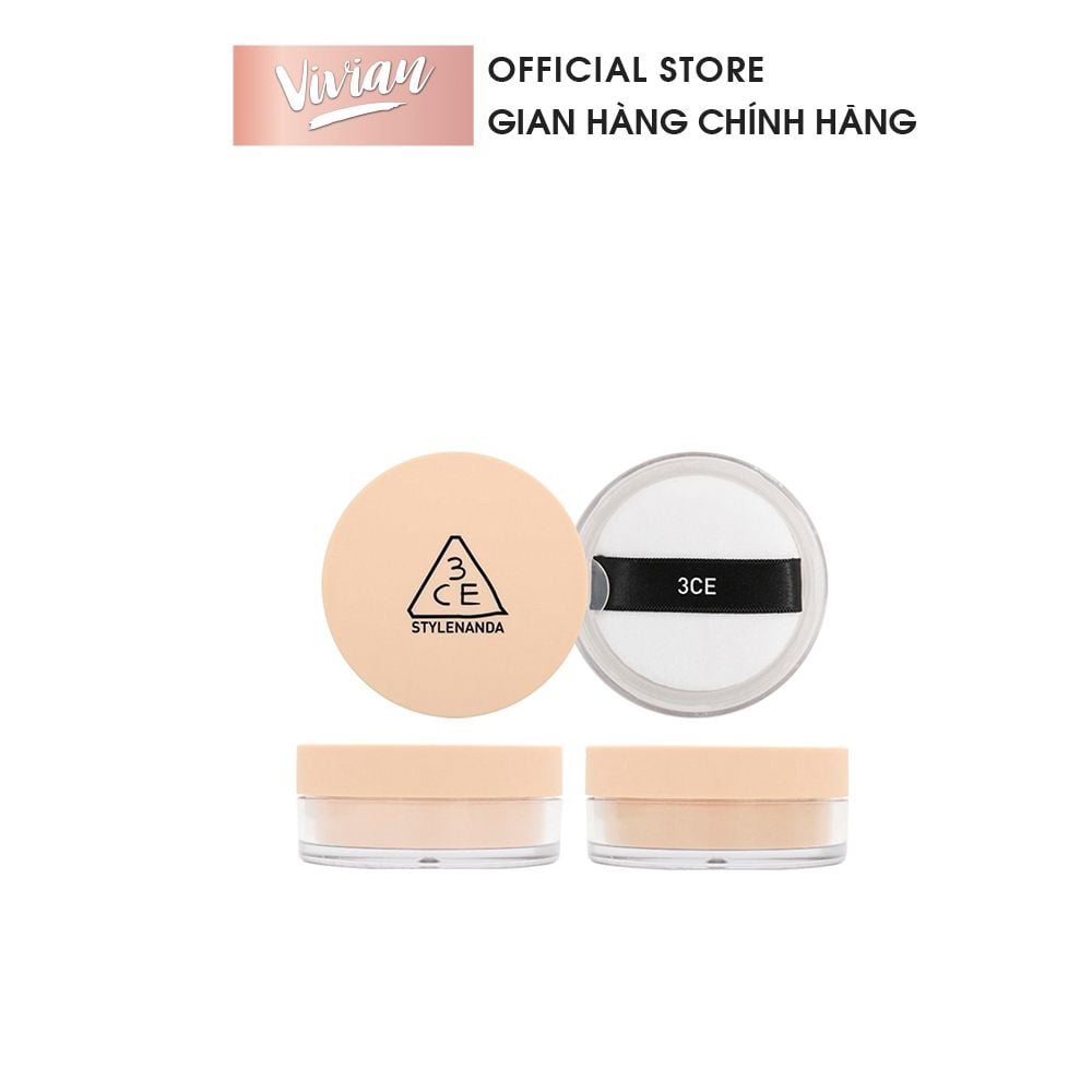  Phấn phủ 3CE Natural Finish Loose Powder #001 (MP8523) 