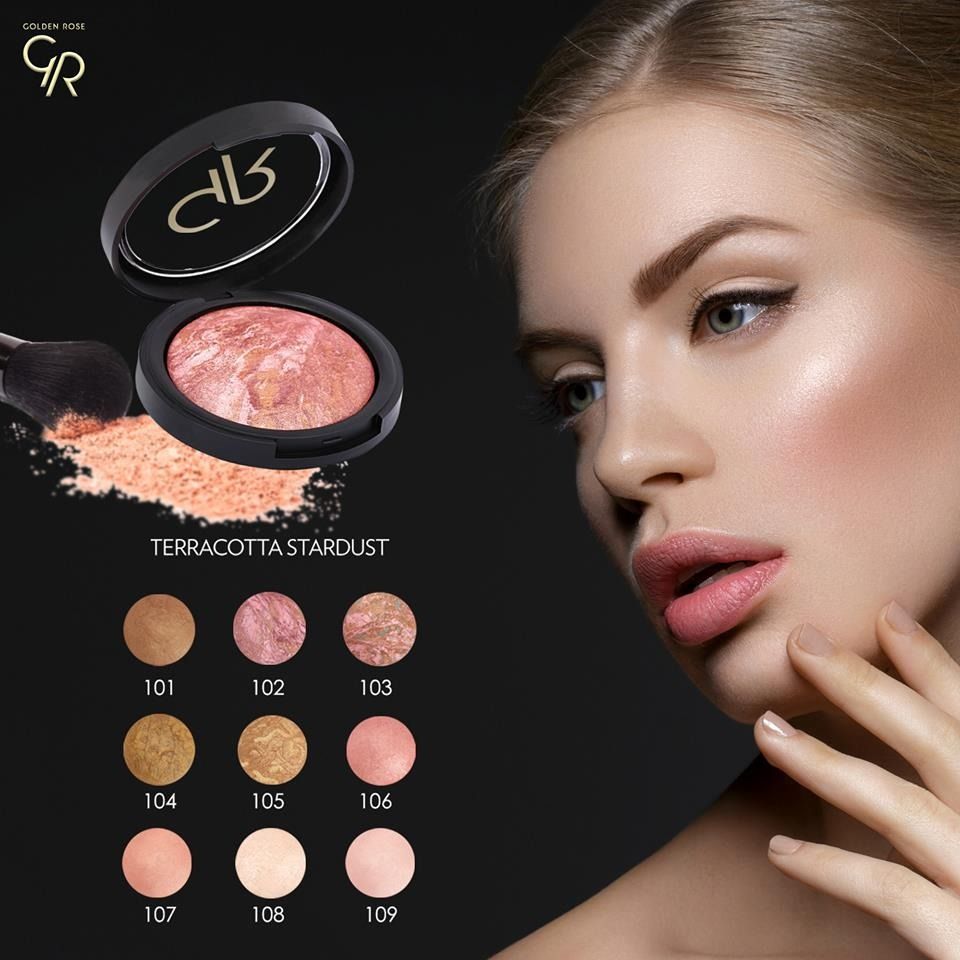  Má hồng Golden Rose Terracotta Stardust ( MP8647  MP8648  MP8649  MP8650) 
