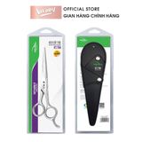  Kéo KT.704 Cắt Tóc Thép Không Gỉ Cao Cấp Kềm Nghĩa - Tặng Kèm Bao Da (KE0542) 