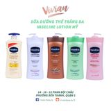  Sữa Dưỡng thể trắng da Vaseline Lotion Mỹ 725ml 