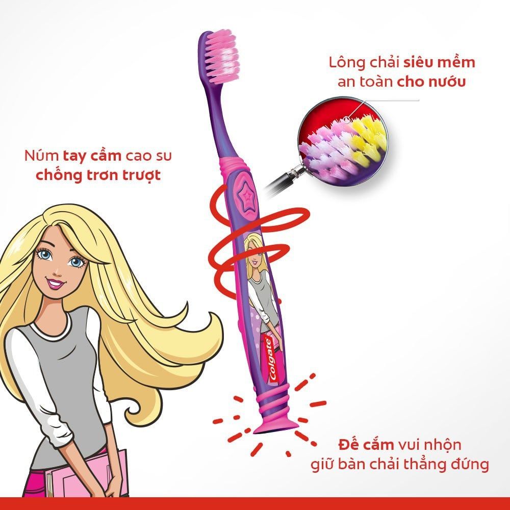  Bàn chải Colgate Barbie - 714812 (MP6105) 