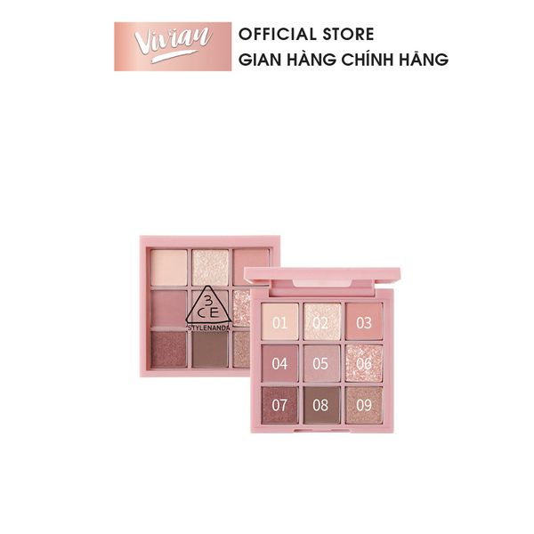 Màu mắt 3CE Multi Eye Color Palette #Auto Focus GA001