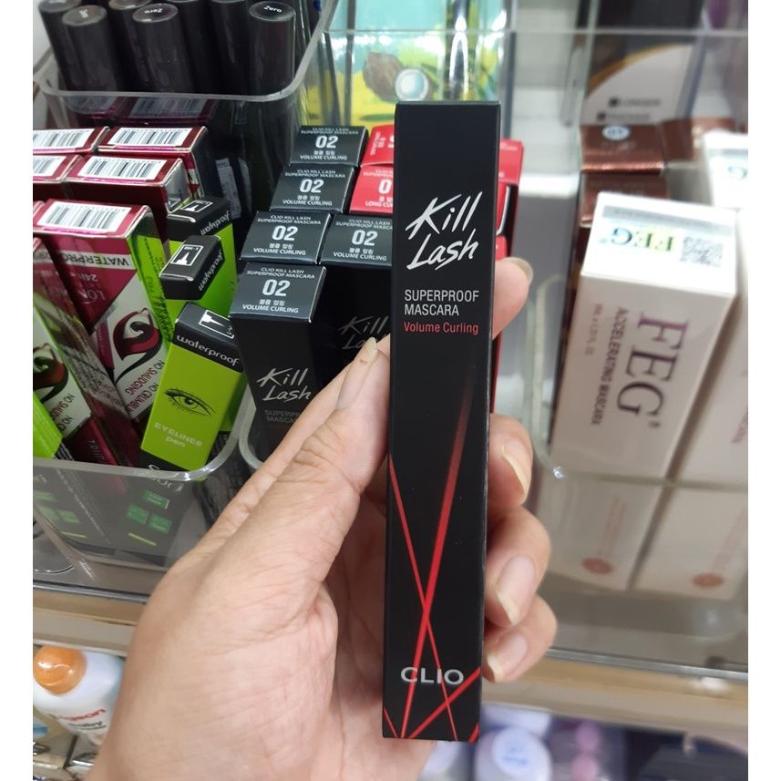  Mascara chống trôi Clio Kill Lash Superproof (MP8226  MP8227) 