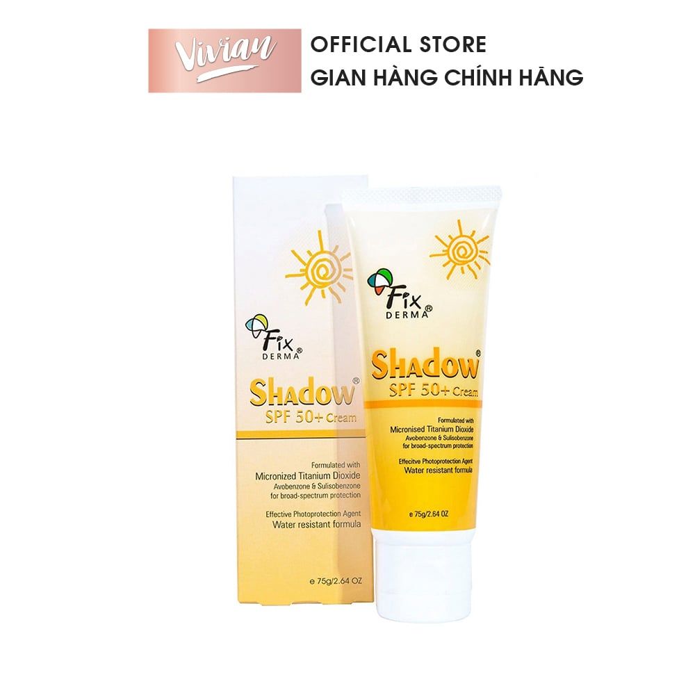  Kem chống nắng Fixderma 75g SPF 50+ (MP8020) 