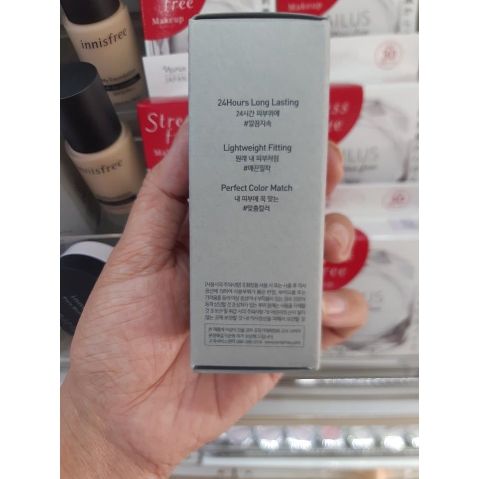  Kem nền kiềm dầu Innisfree All Day Longwear 30ml #21N (MP8236) 