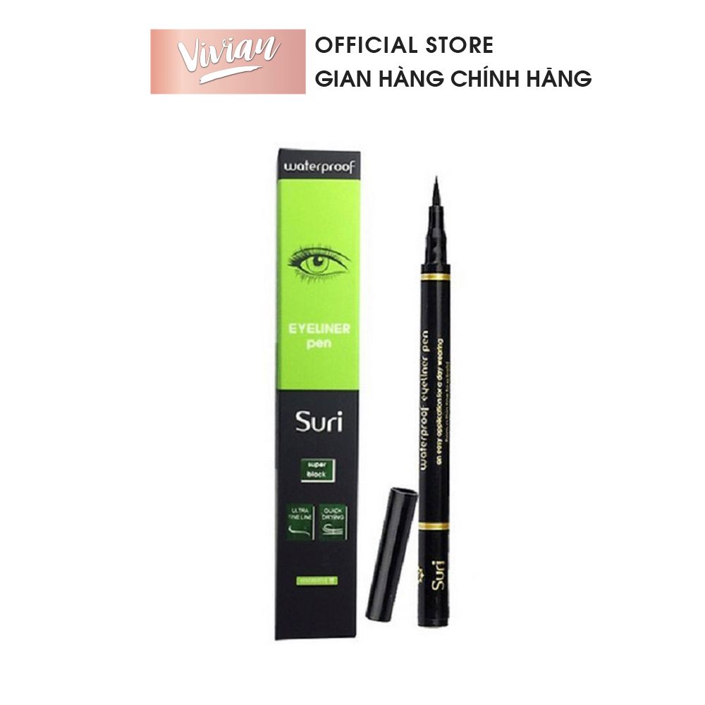  Bút Kẻ Mắt Nét Siêu Mảnh Không Trôi Suri Waterproof Eyeliner Pen (MP3079) 