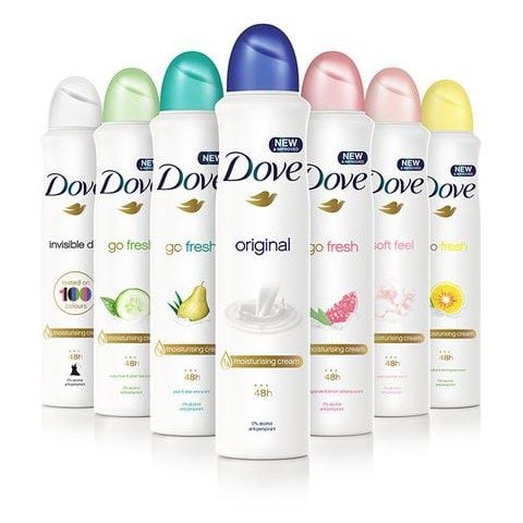  Xịt khử mùi Dove 150ml (MP5662) 