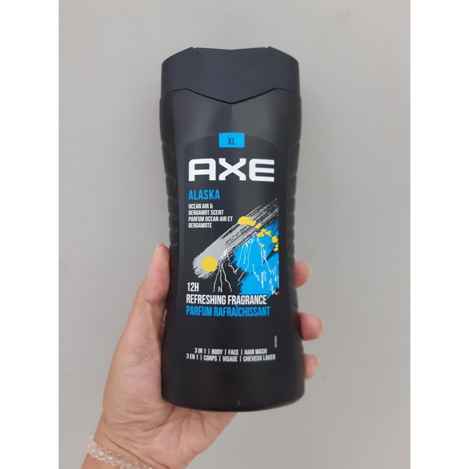  Sữa tắm gội nam 3in1 AXE 400ml (MP8396 MP8397 MP8398 MP8399) 