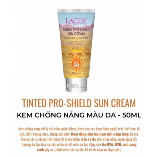  Kem chống nắng màu da LACDY 50ml - L522 (MP8036) 