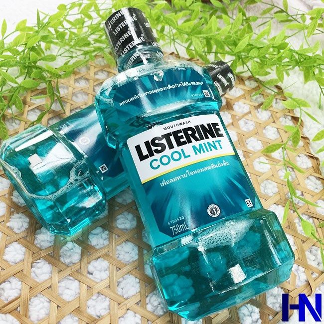  Nước súc miệng Listerine 750ml (bạc hà) (MP6924) 